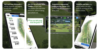 Screenshots of the Golf Shot app
