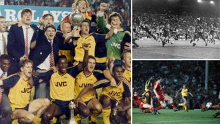 Arsenal 1989 Liverpool Michael Thomas Anfield