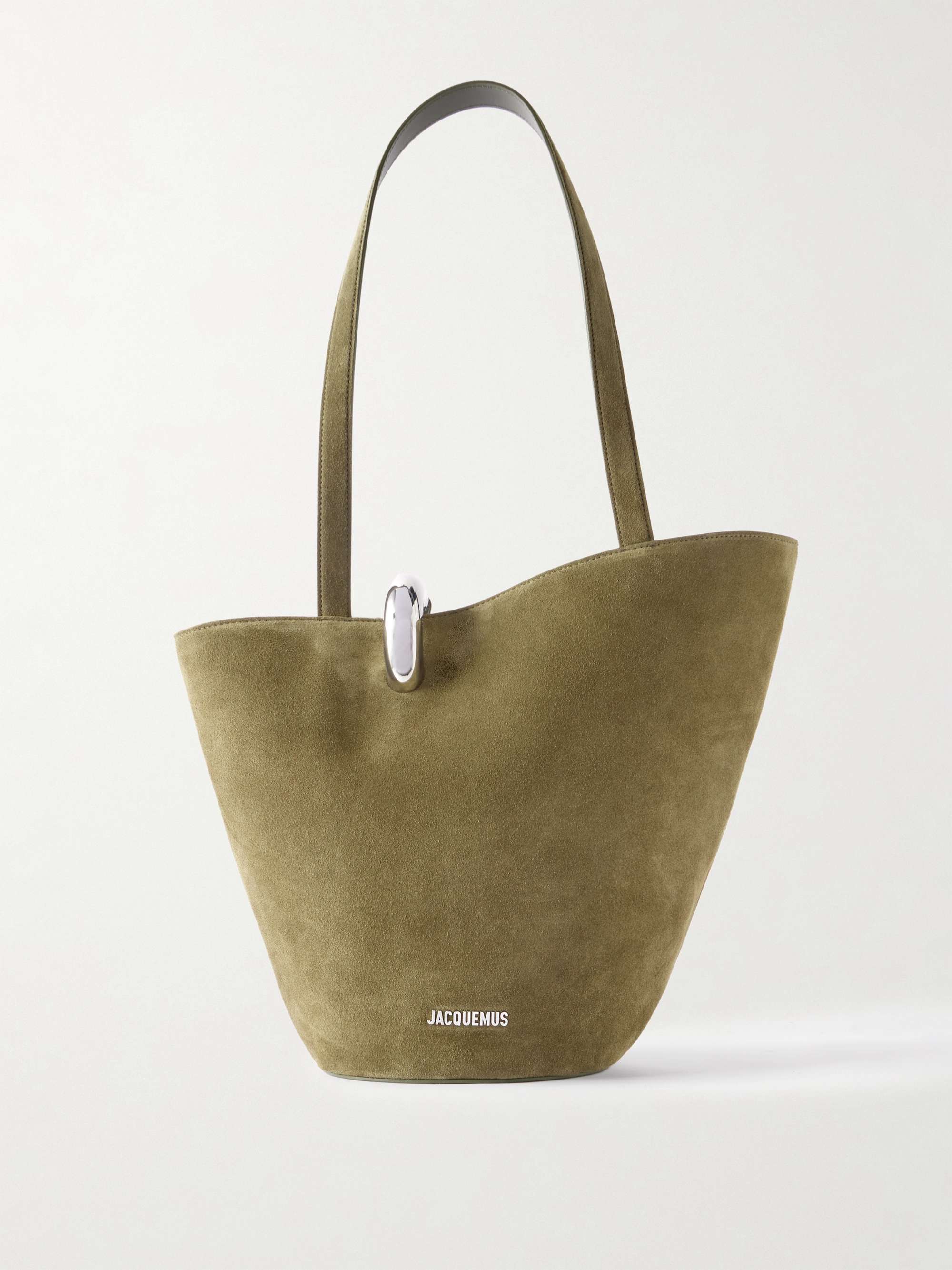 Le Bambola Moyen Embellished Suede Bag