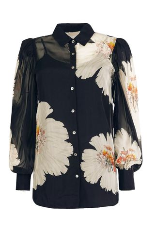 Floral Organza Shirt