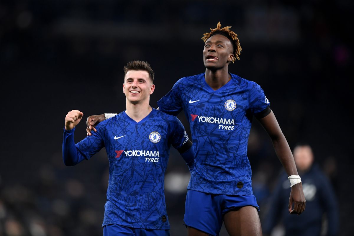 Chelsea midfielder Mason Mount and forward Tammy Abraham