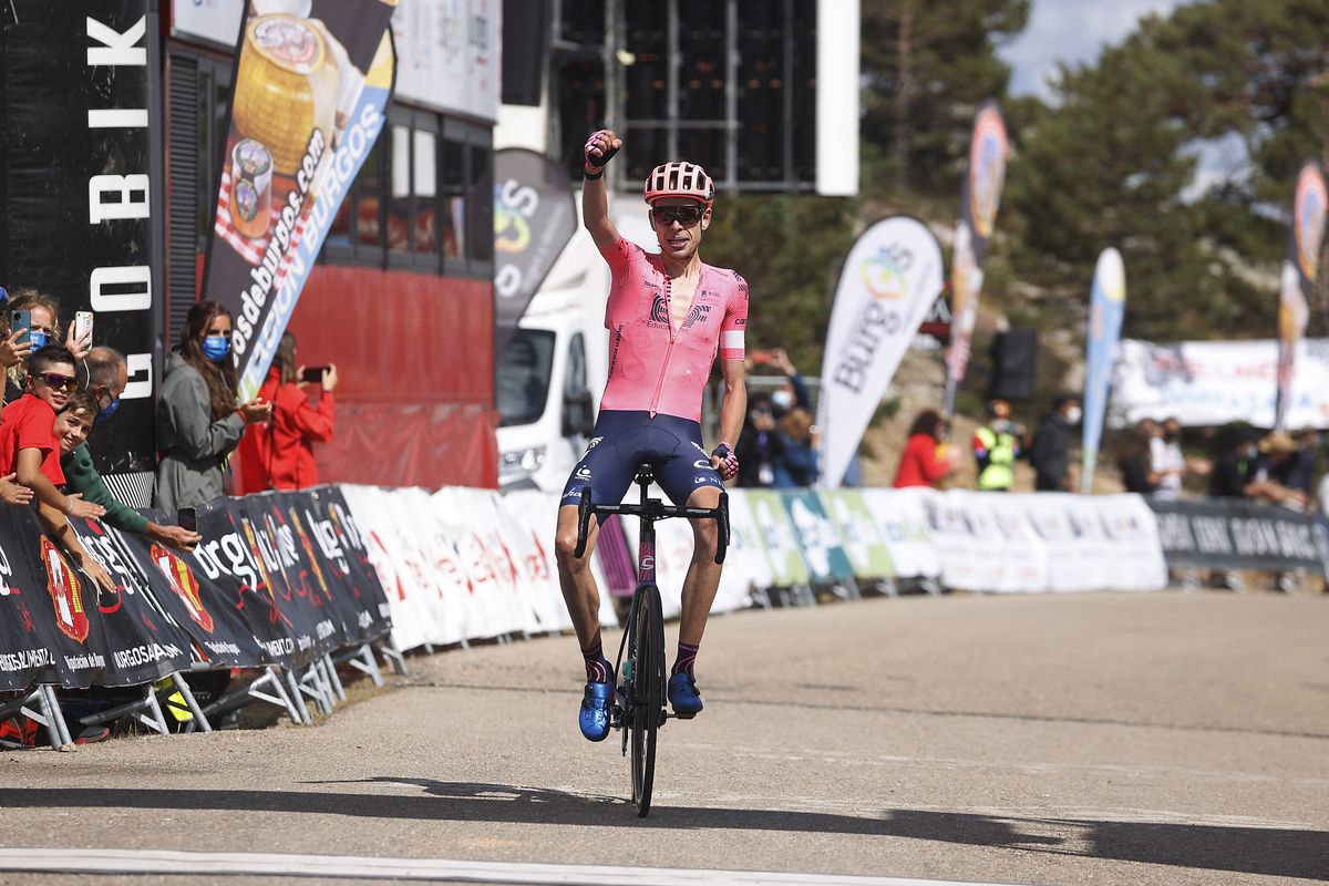 Vuelta a Burgos 2021 - 43rd Edition - 5th stage - Comunero de Revenga - Lagunas de Neila - 146 km - 07/08/2021 - Hugh John Carthy (GBR - EF Education - Nippo) - photo Luis Angel Gomez/BettiniPhoto&Acirc;&copy;2021