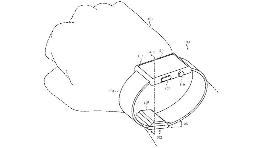 Apple Watch blood pressure patent