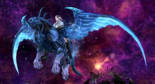 Final Fantasy XIV: Endwalker mount promo screenshot