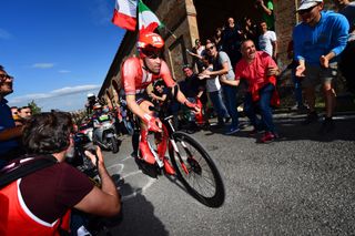 Tom Dumoulin (Team Sunweb) kicked off the Giro