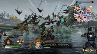 Samurai Warriors 5 Enemy Ragdoll Screenshot