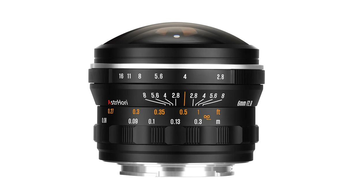 The AstrHori 6mm f/2.8 fisheye lens