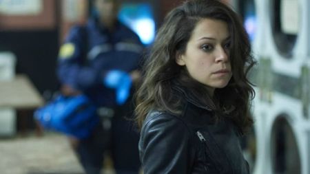 Tatiana Maslany as Sarah Manning in Orphan Black