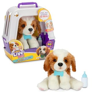 Little Live Pets 26548 Really Real Puppy-Patches the Beagle, Multicoloured