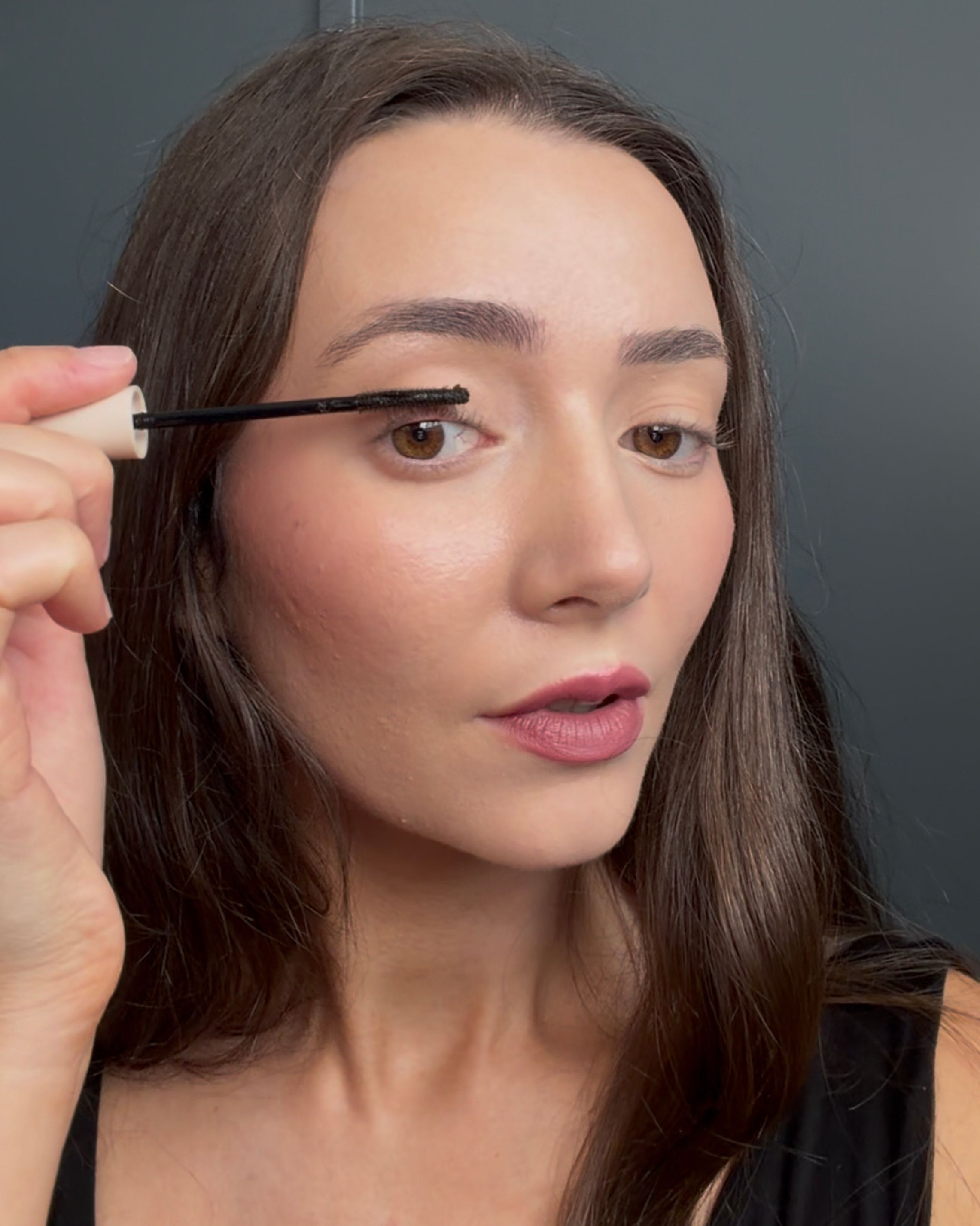 Dionne Brighton testing UKLASH Lash lift gel