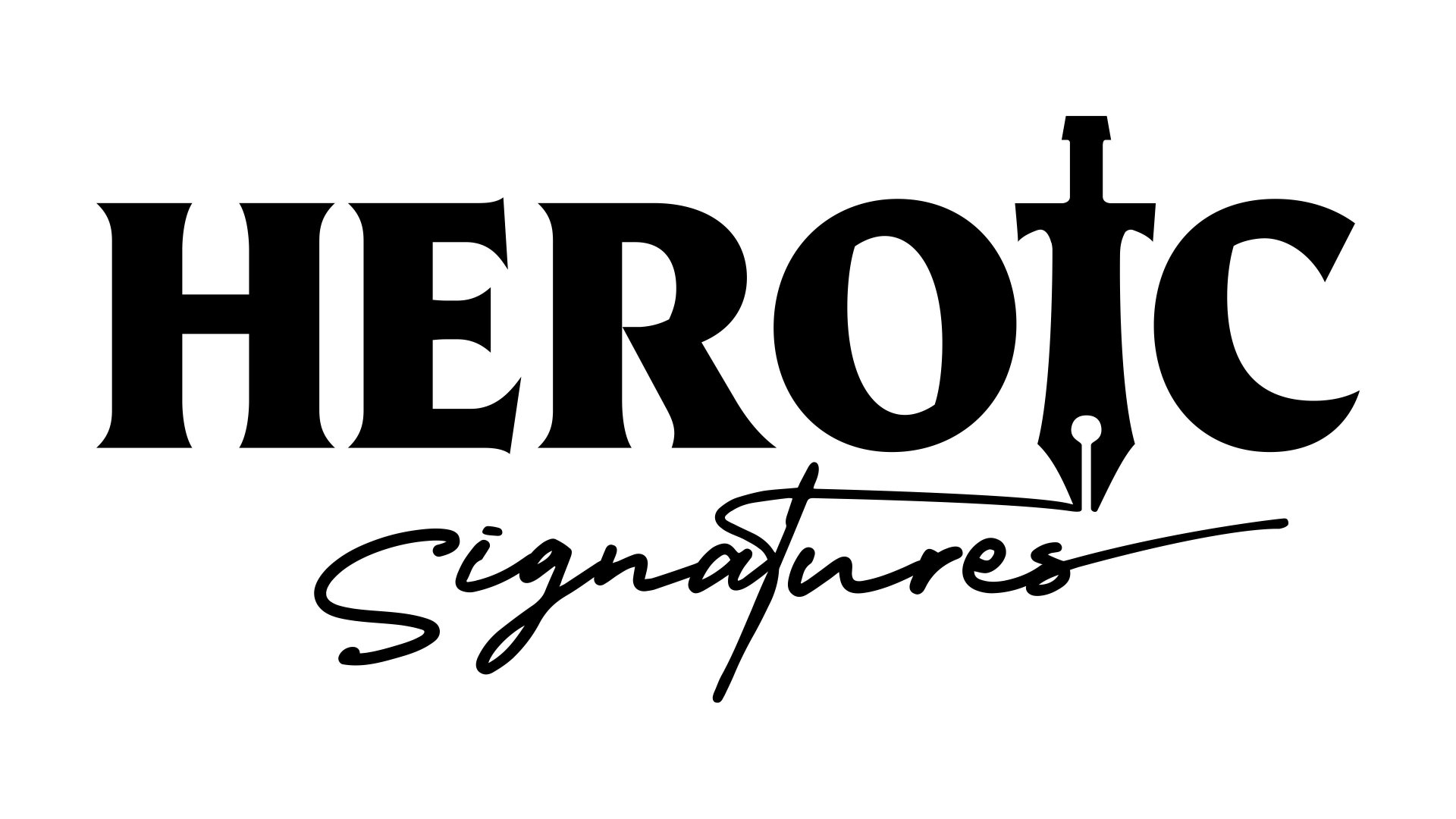 Logotipo de firmas heroicas