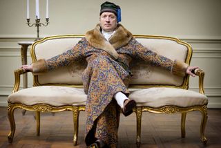 Adrian Edmondson as Count Ilya Rostov.