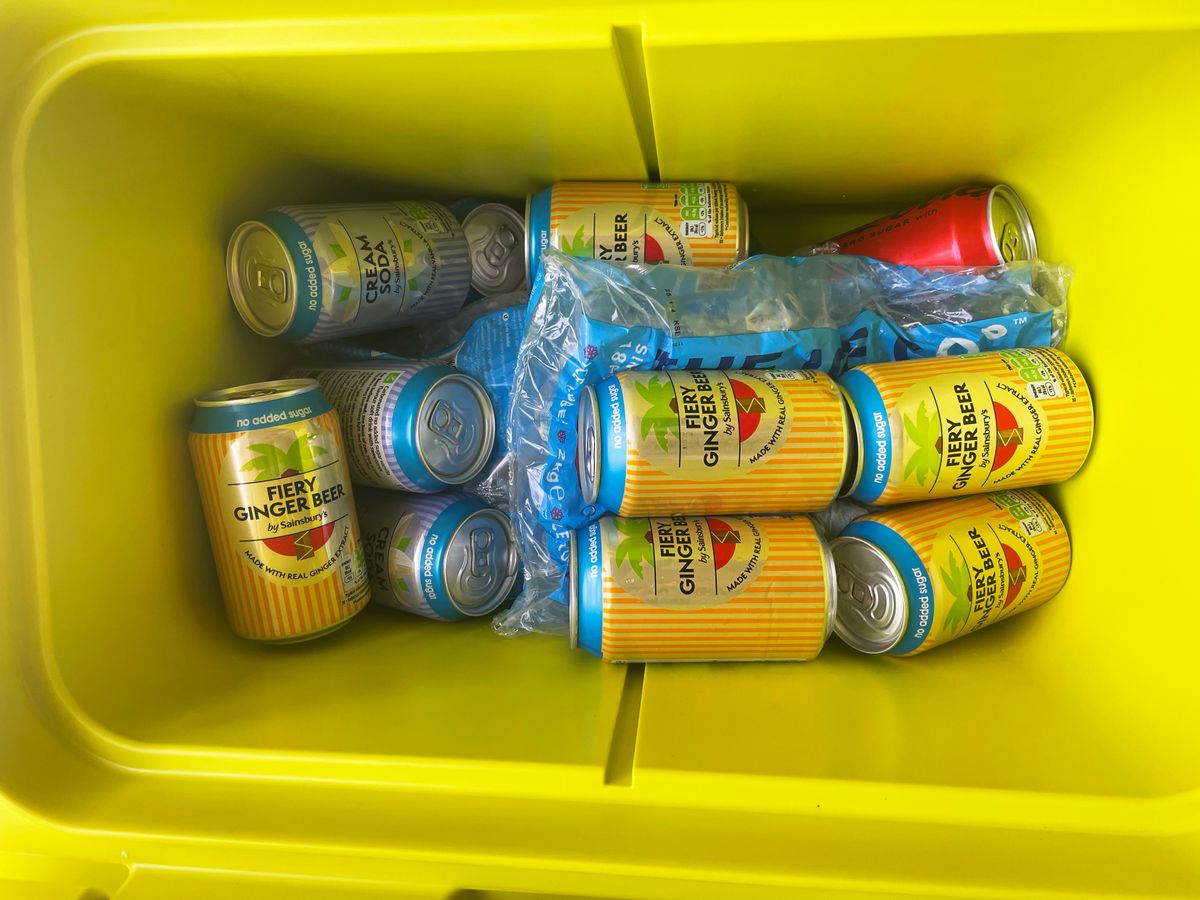 a photograph of the yeti roadie 32 cooler in action