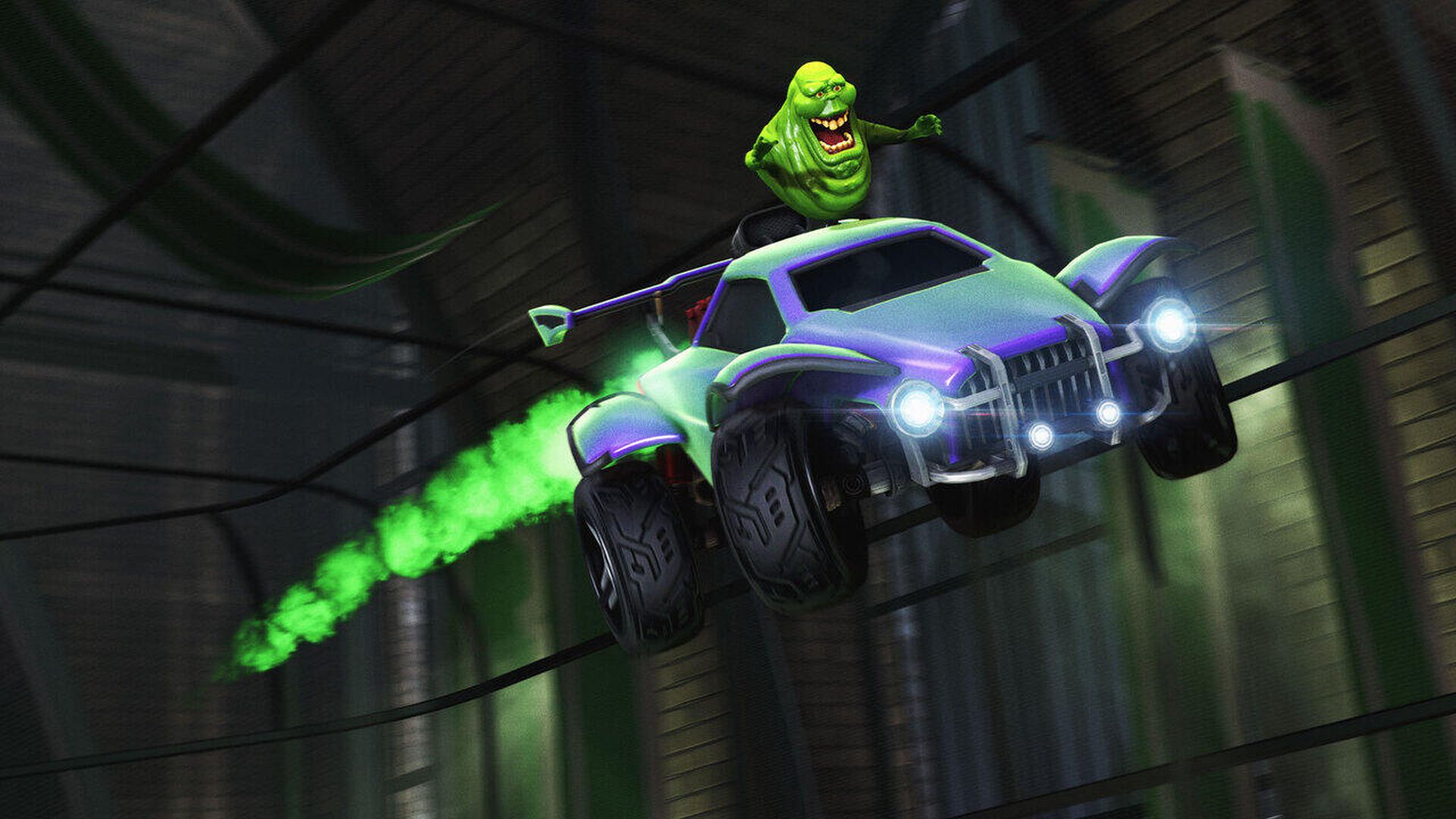 Rocket League Haunted Hallows brings the Ghostbusters back to the game
