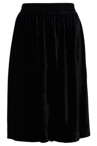 Chloe Velvet Bermuda shorts