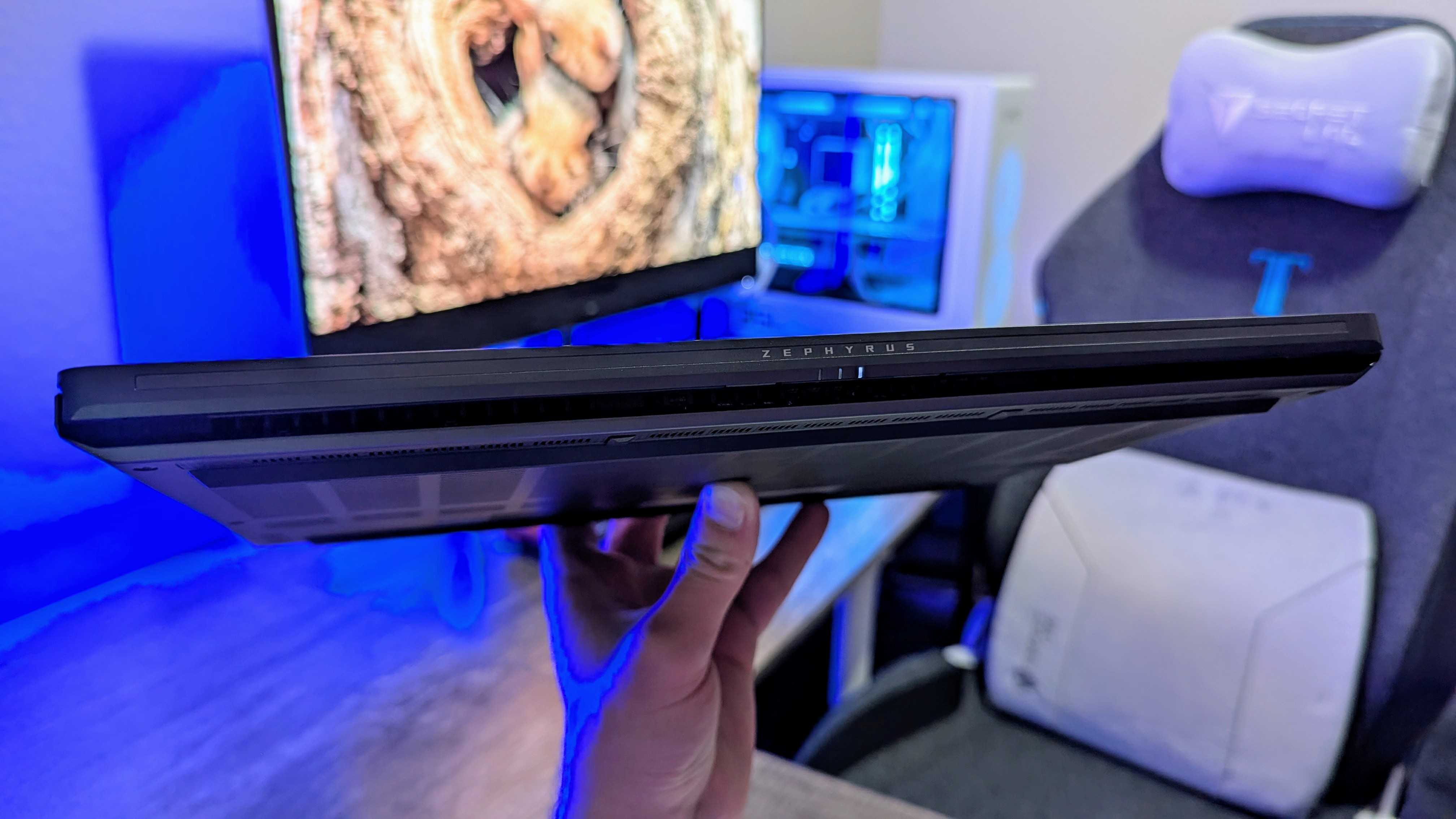 Image of the ASUS ROG Zephyrus G14 (2025) gaming laptop.