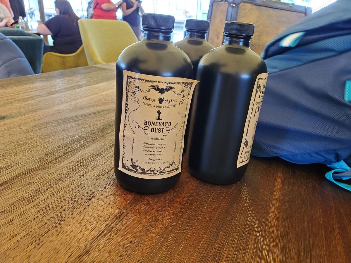 HPWU Fan Festival Dark Arts tent potions