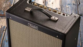 A Fender Blues Junior IV combo amp