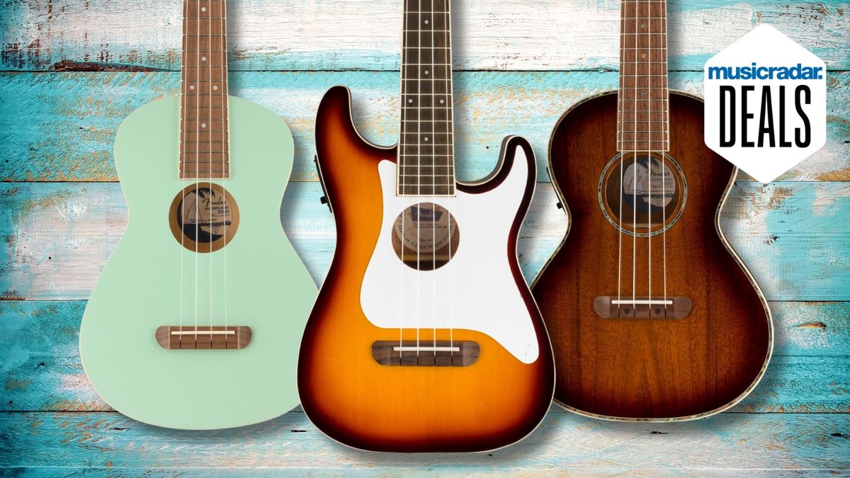 Brighten your summer with 20% off select Fender ukes in this super