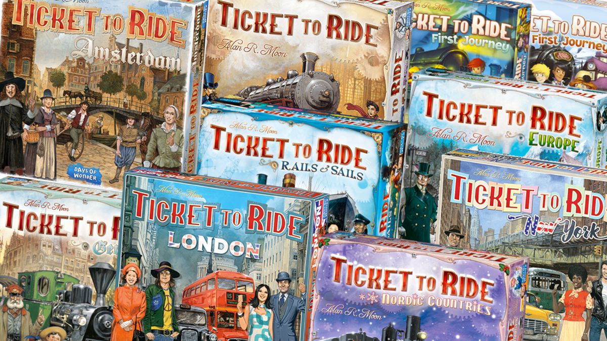 Which version of Ticket to Ride should you get? All the versions