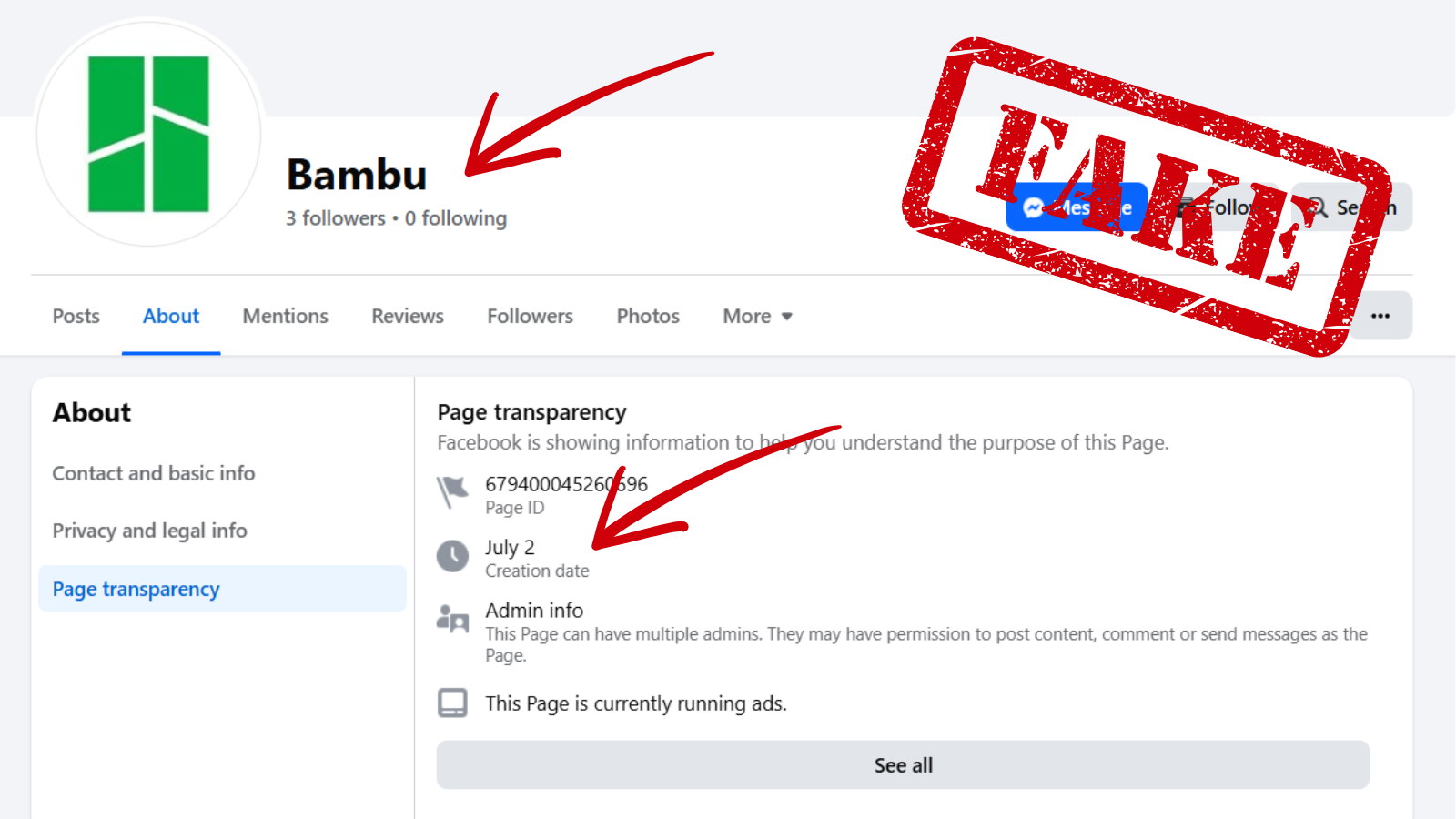 Bambu Lab Scam Alert
