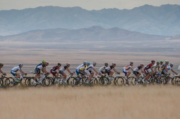 The peloton enjoyed a relatively flatter day in stage 4 at Tour of Utah
