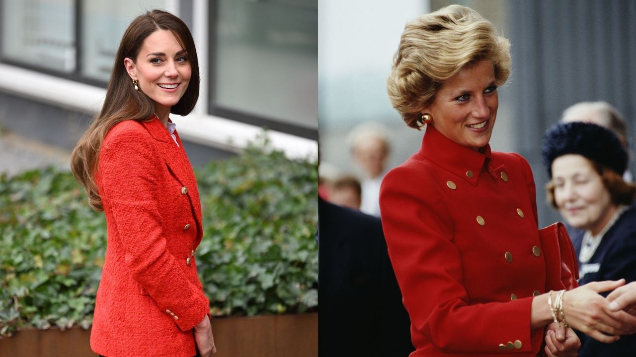 Kate Middleton recreates Princess Diana&#039;s look