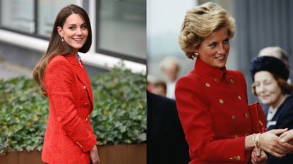 Kate Middleton recreates Princess Diana's look
