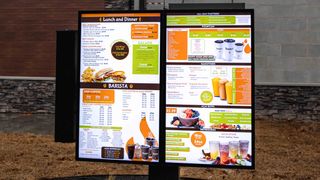 Roasters Drive-Thru Digital Menu Board