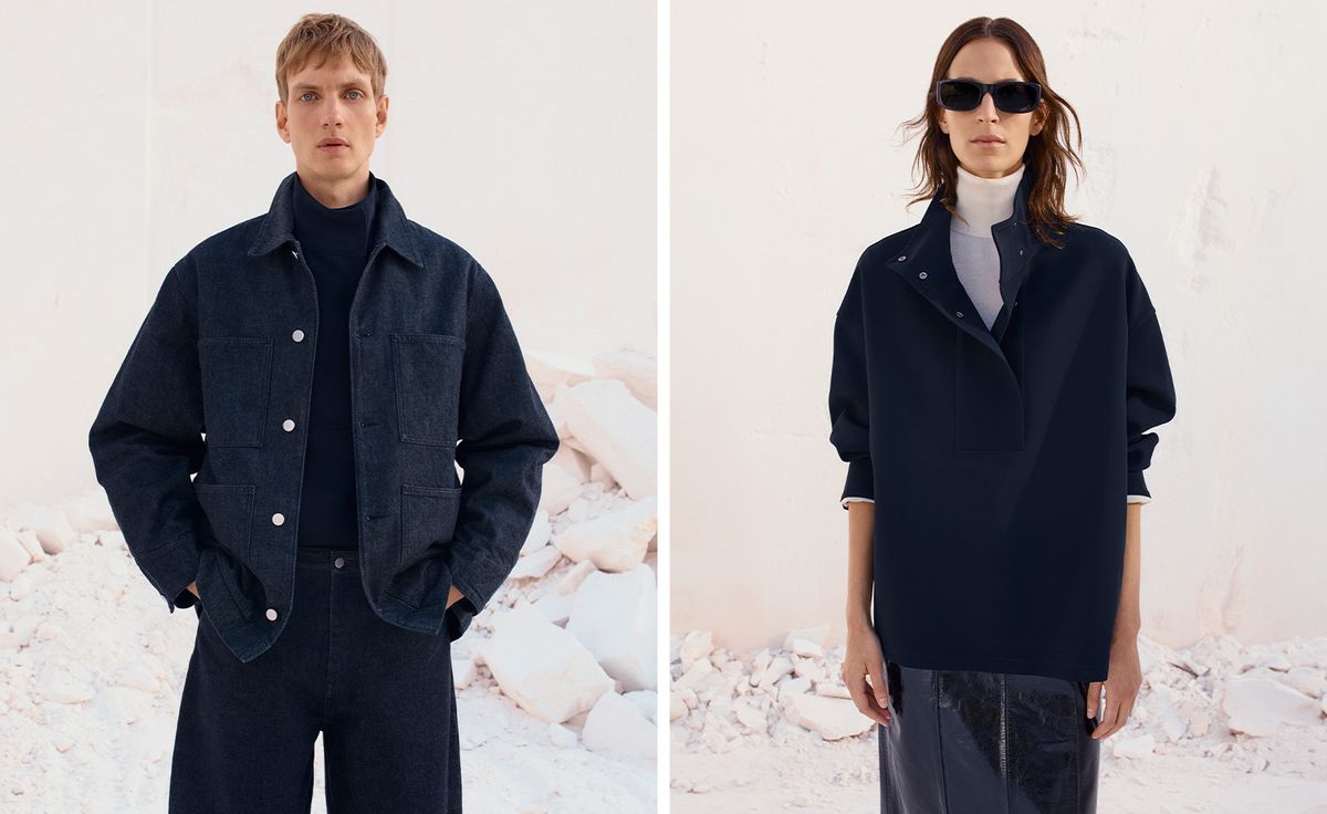 BOXY FIT トップス Zara x STUDIO NICHOLSON BOXY FIT トップス Zara x STUDIO NICHOLSON - メルカリ