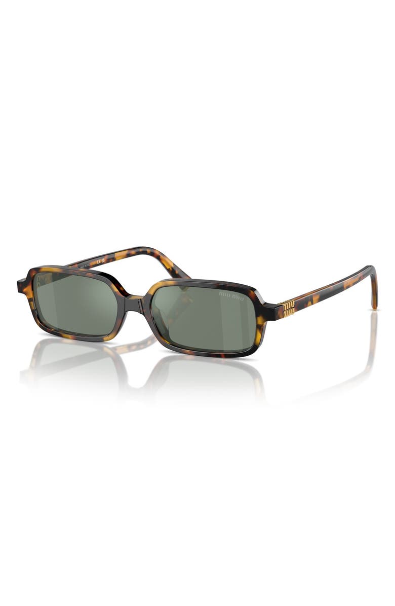 52mm Rectangular Sunglasses