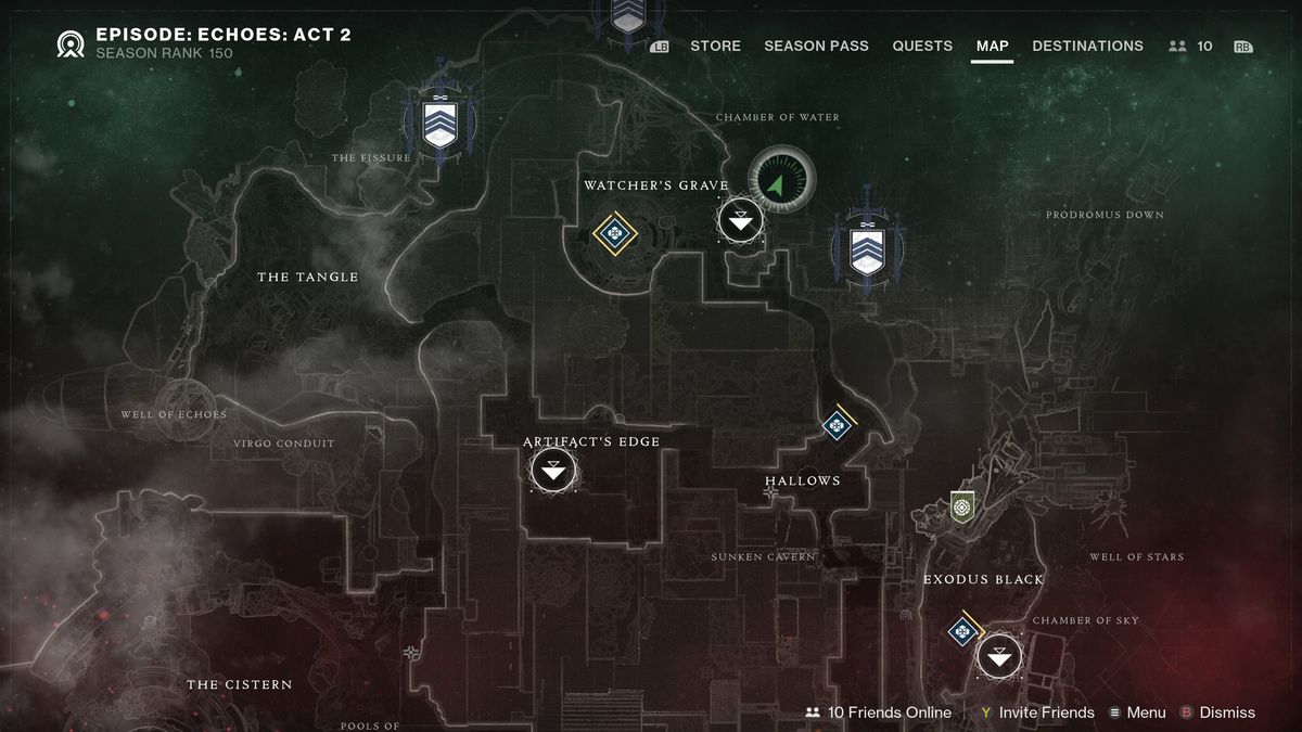Destiny 2 NES006 - Conflux location