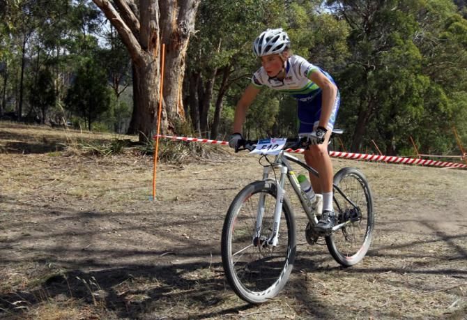 U15 rider Ewan Ferrier