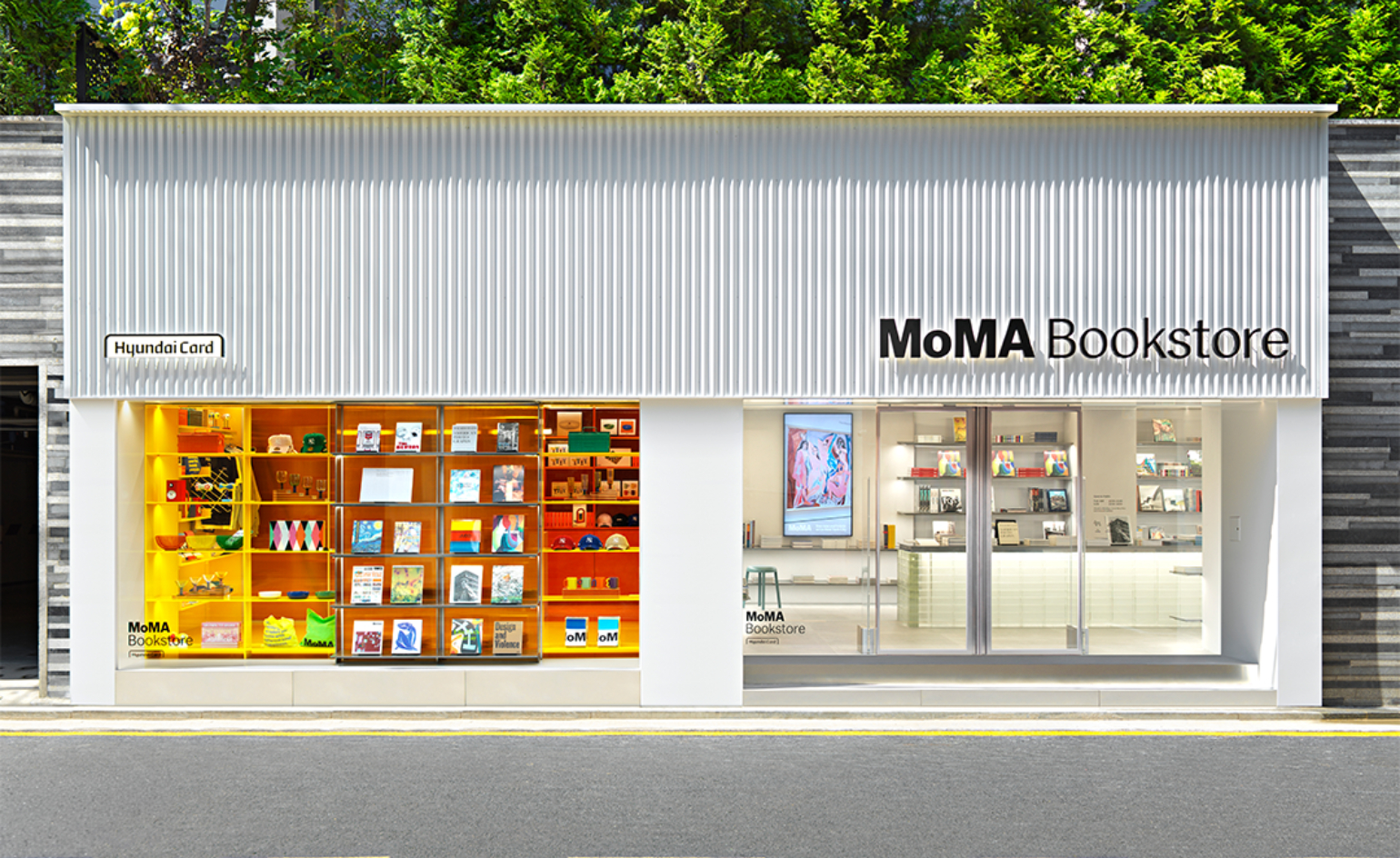moma bookstore at hyundai card seoul