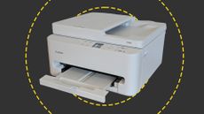 The Canon Pixma TS7550i on the ITPro background