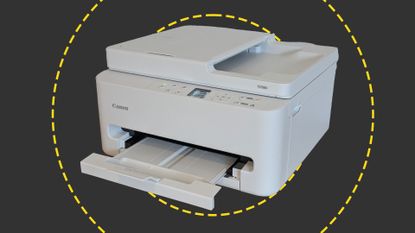 The Canon Pixma TS7550i on the ITPro background