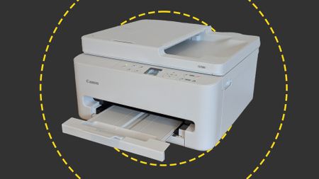 The Canon Pixma TS7550i on the ITPro background