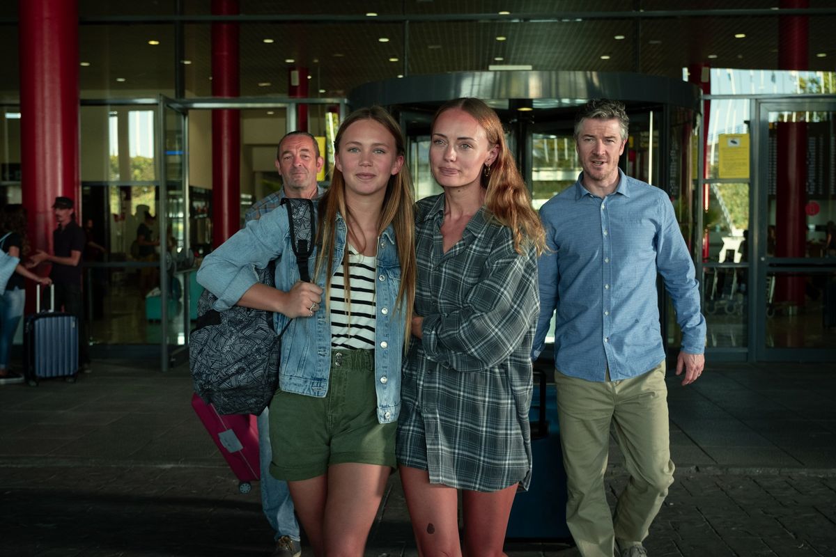 Zoe and her family