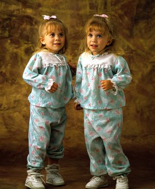 child stars - Mary-Kate and Ashley Olsen