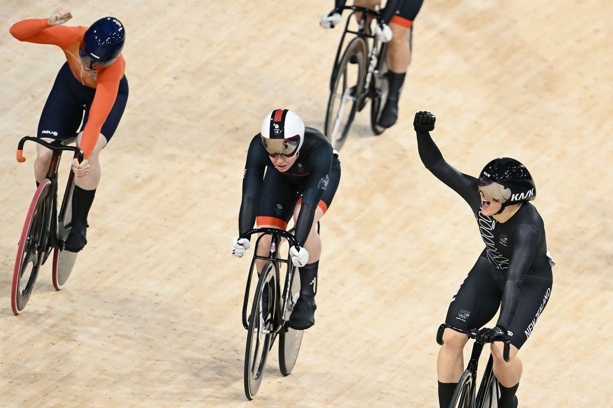 GB's Emma Finucane Takes Bronze In Keirin At Paris Olympic, NZ's ...