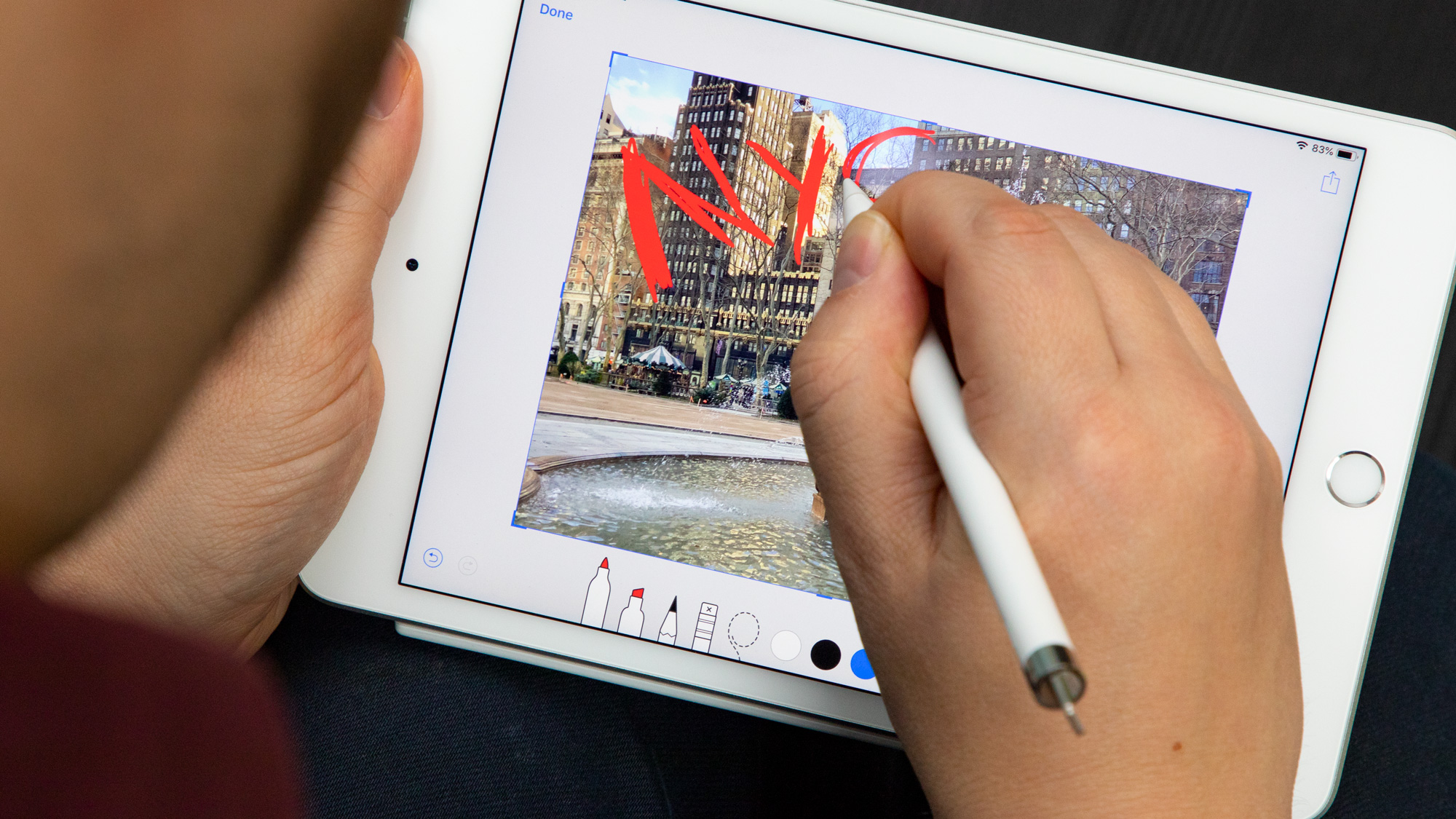 does ipad air 2 work with apple pencil