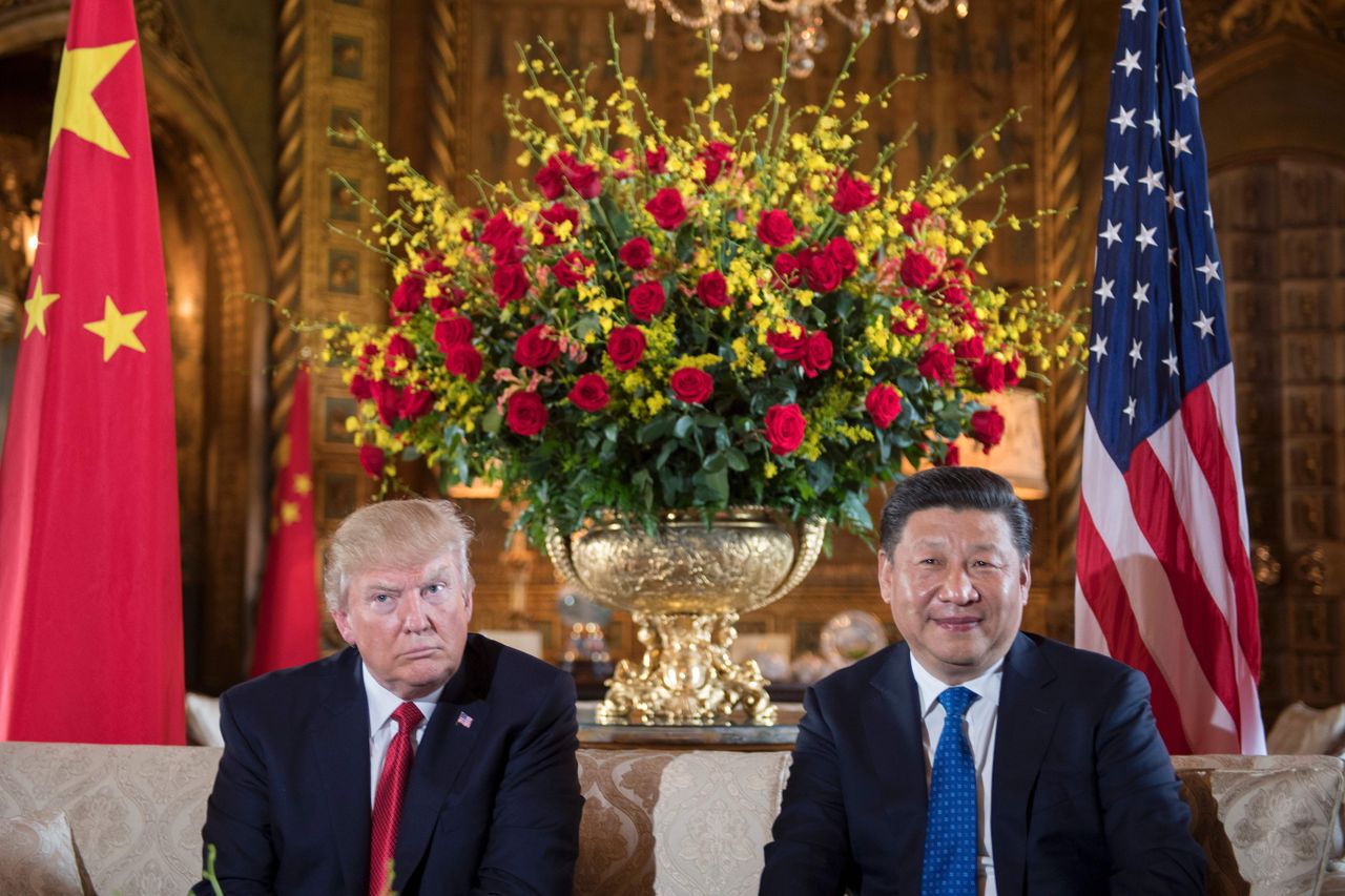 President Trump and Chinese President Xi Jinping.