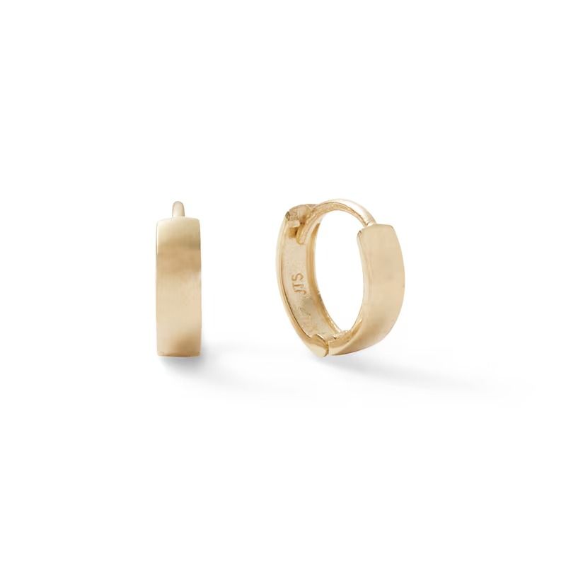Banter by Piercing Pagoda, 10K Solid Gold Huggie Hoops
