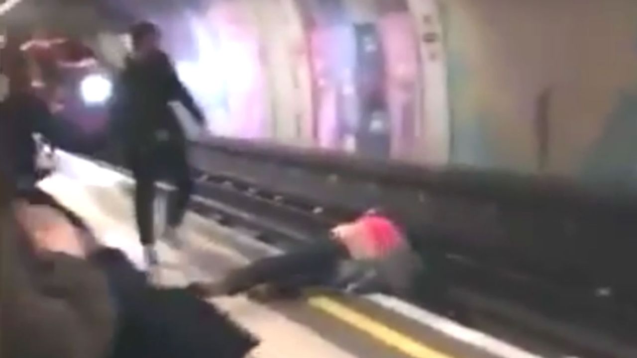 Green Park Tube fall