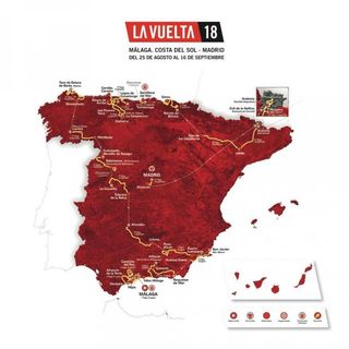 The 2018 Vuelta a Espana route