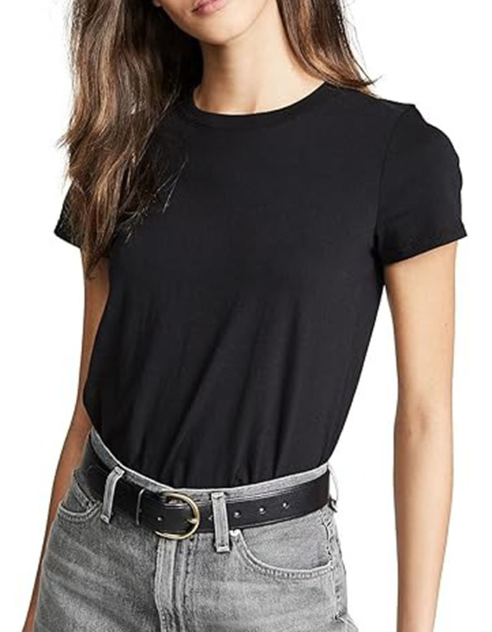 Madewell Women's Northside Vintage Tee, True Black
