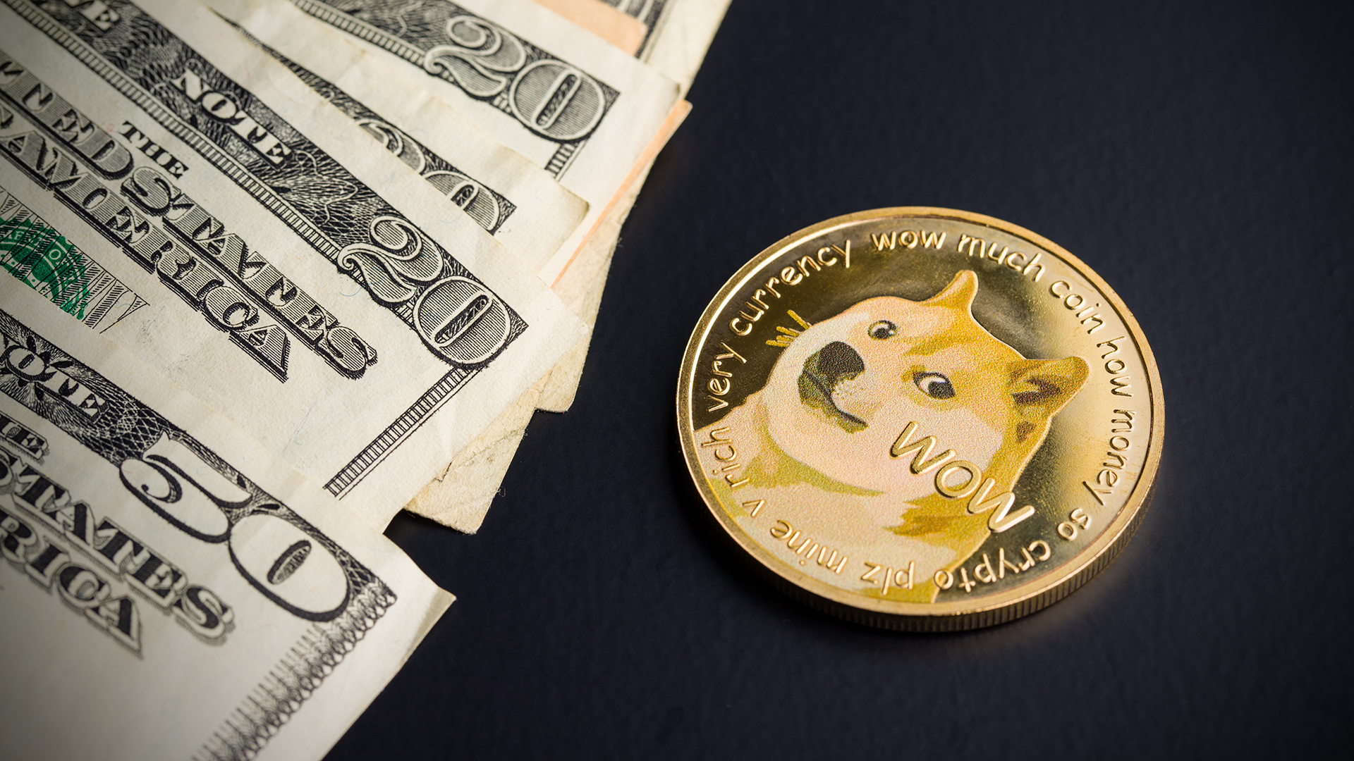 Top cryptocurrency listed — Dogecoin