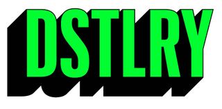 The green DSTLRY logo on a white background.
