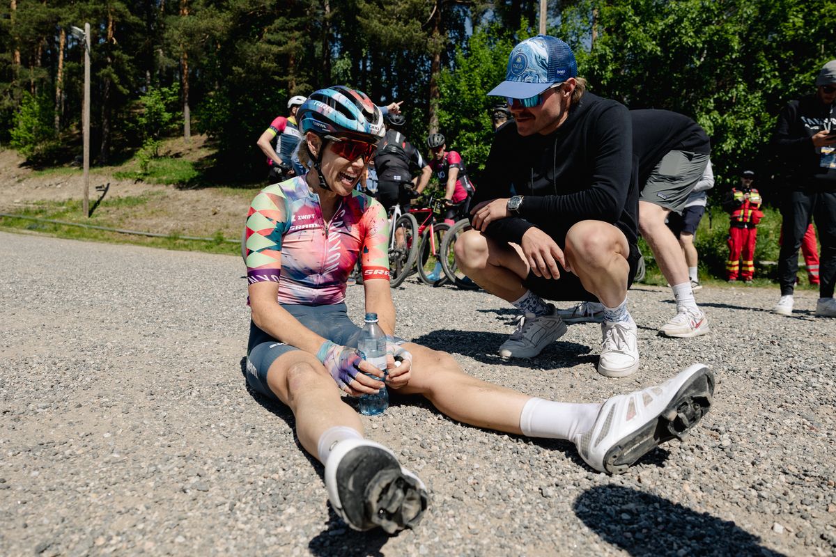 Tiffany Cromwell (Canyon-SRAM) won the pro women's 177km distance at inaugural FNDL GRVL