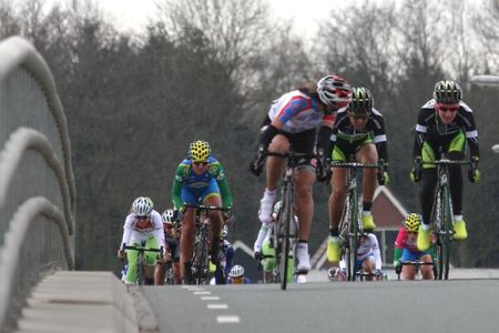 Riders use the little elevation change to try and break things up